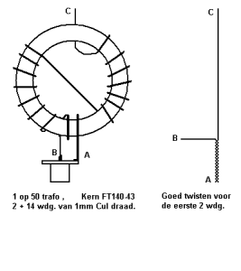 1 op- 50 trafo